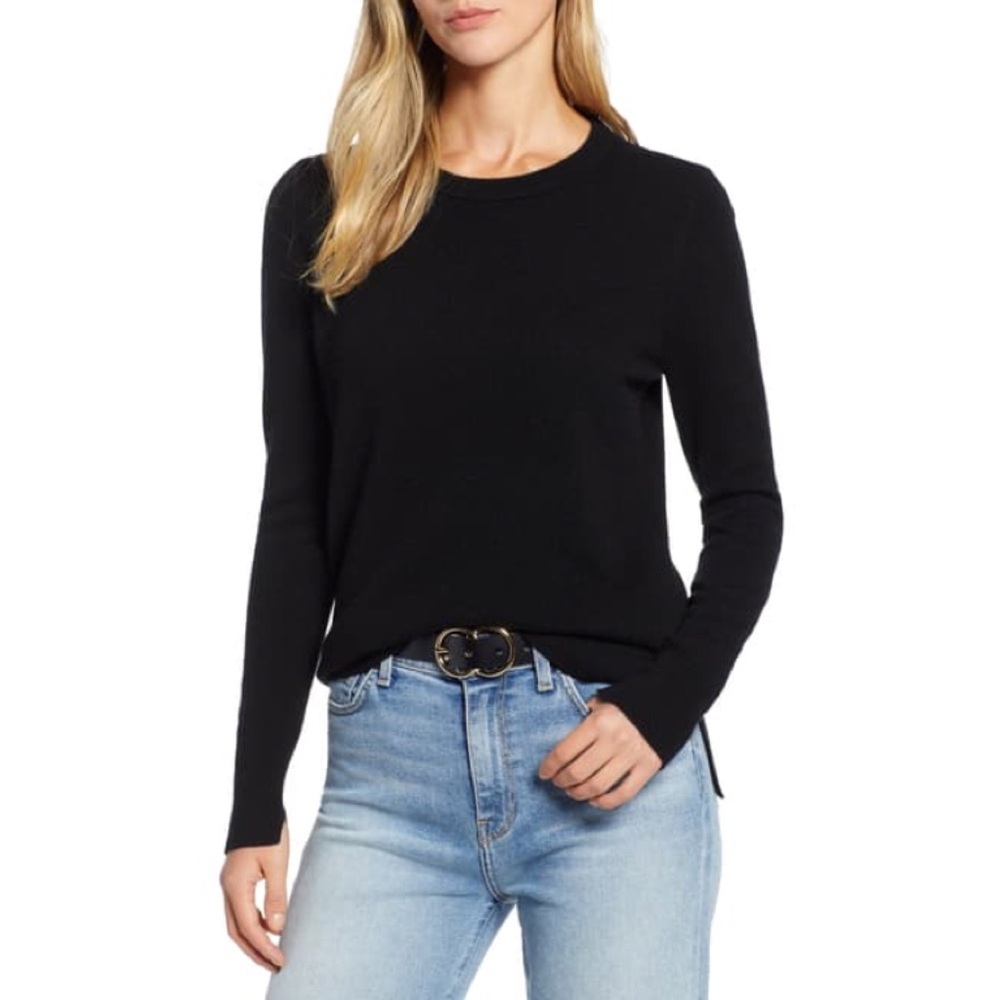 Halogen Cashmere Crewneck Sweater NWOT
